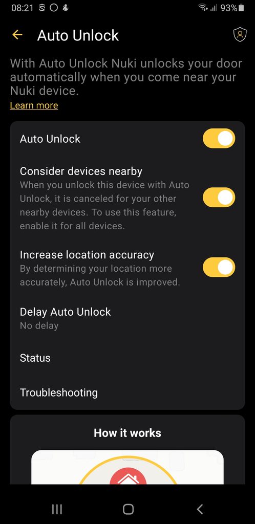 Nuki Smart Lock App